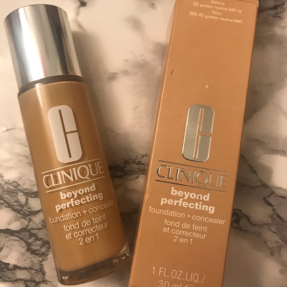Clinique beyond perfecting foundation +concealer